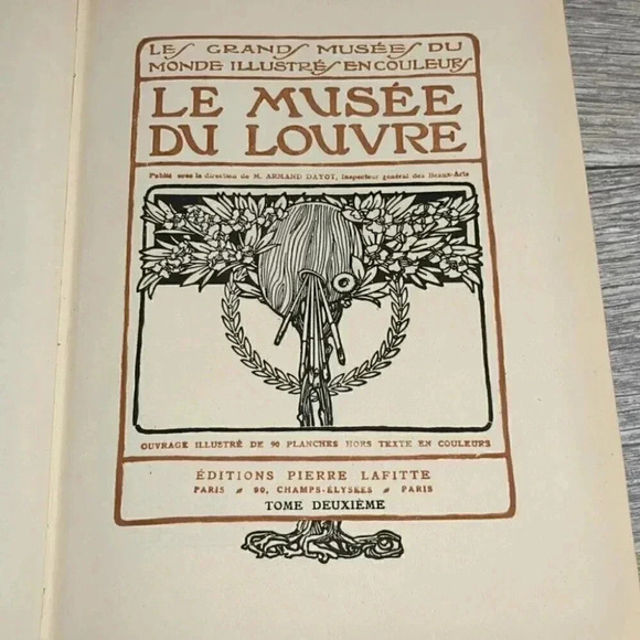 1914 le Louvre catalogue Book 2 - Picture 8 of 11